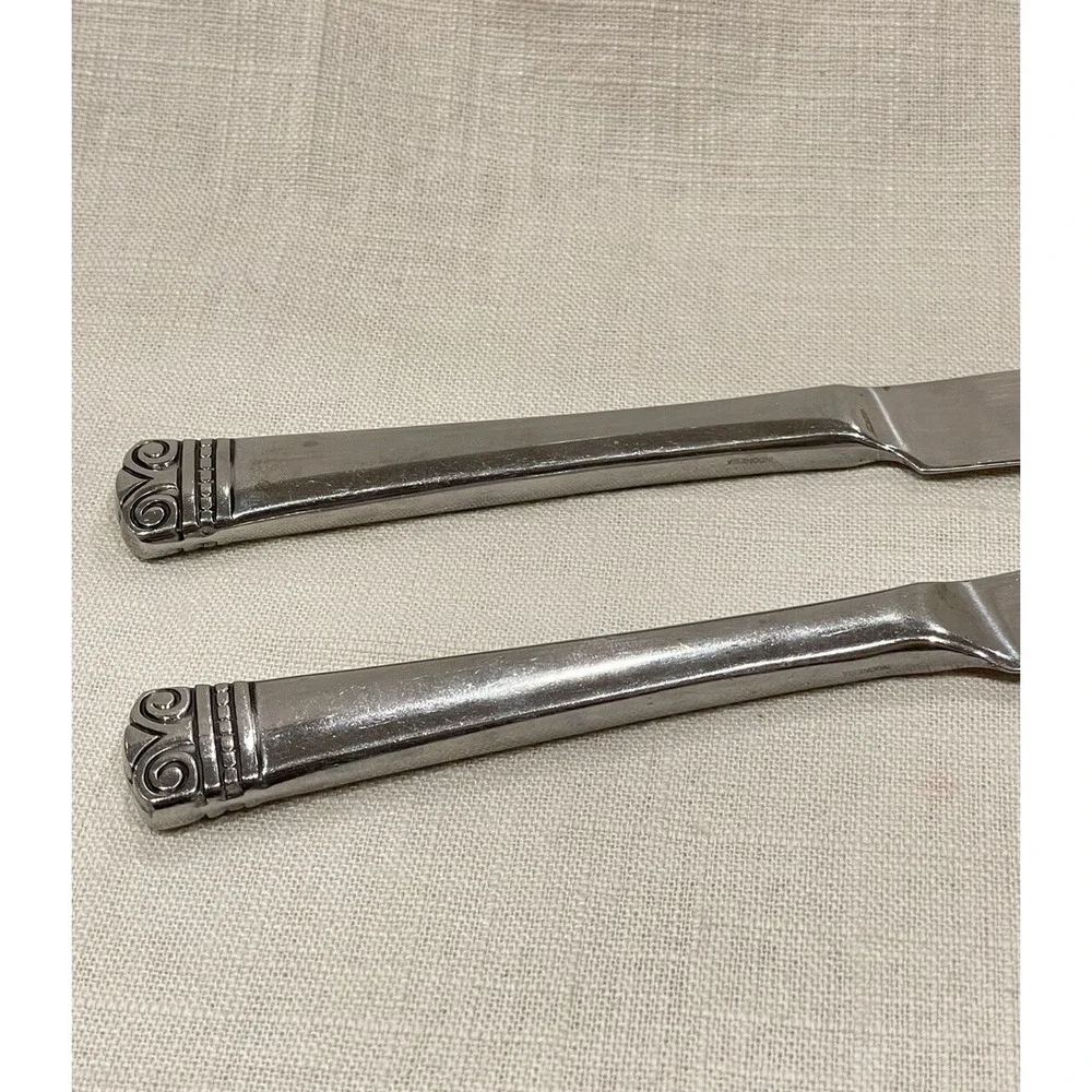 Oneida MELODIA 18/10 Stainless Flatware 6 Piece Place Setting Serving